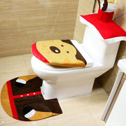 3PCS Christmas Toilet Seat & Cover