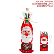 Christmas Elk Snowman Table Runner