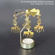Christmas Elk Snowman Table Runner