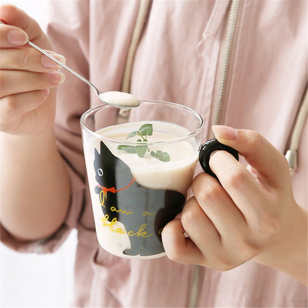 Cute Cat Milk Coffee Mug