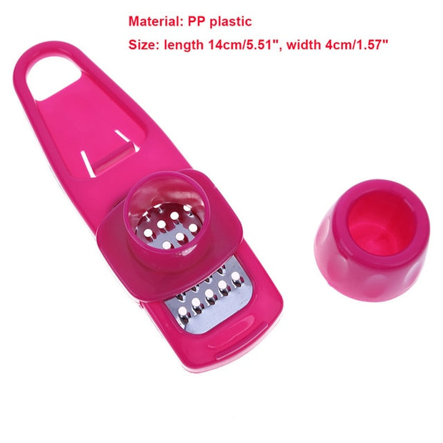 Multi-function Manual Garlic Presser