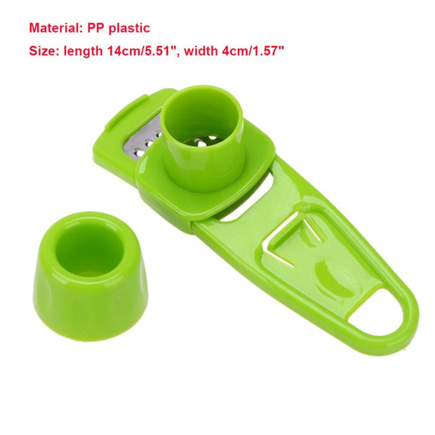Multi-function Manual Garlic Presser